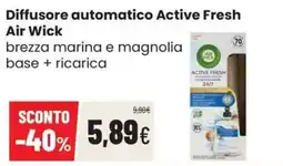 Coop Master Alleanza 3.0 Diffusore automatico Active Fresh Air Wick offerta