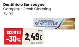 Coop Master Alleanza 3.0 Dentifricio Sensodyne Complex - Fresh Cleaning offerta