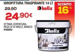 Bricofer Idropittura traspirante kelix offerta