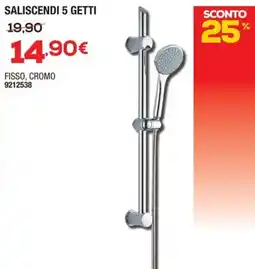 Bricofer Saliscendi 5 getti offerta
