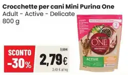 Coop Master Alleanza 3.0 Crocchette per cani Mini Purina One offerta