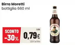 Coop Master Alleanza 3.0 Birra Moretti offerta