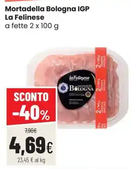 Coop Master Alleanza 3.0 Mortadella Bologna IGP La Felinese offerta