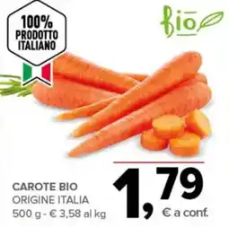 Todis Carote bio offerta