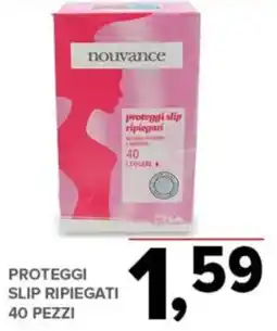 Todis nouvance proteggi slip ripiegati offerta