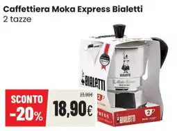 Coop Master Alleanza 3.0 Caffettiera Moka Express Bialetti offerta