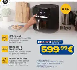 Euronics Friggitrice ad aria Higo offerta