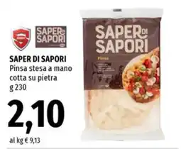Famila Superstore Saper di sapori pinsa stesa a mano offerta