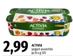 Famila Superstore Activia yogurt assortito offerta
