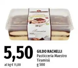 Famila Superstore Gildo Rachelli Tiramisù offerta