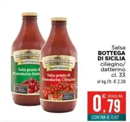 Altasfera Salsa BOTTEGA DI SICILIA ciliegino offerta