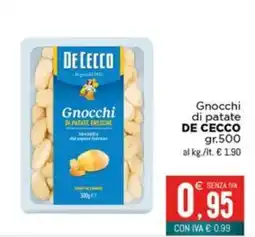 Altasfera Gnocchi di patate DE CECCO offerta