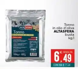 Altasfera Tonno Alta Sfera offerta
