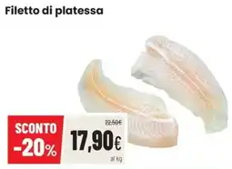 Coop Master Alleanza 3.0 Filetto di platessa offerta