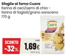 Coop Master Alleanza 3.0 Sfoglie al forno Cuore offerta