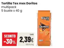 Coop Master Alleanza 3.0 Tortilla Tex mex Doritos offerta