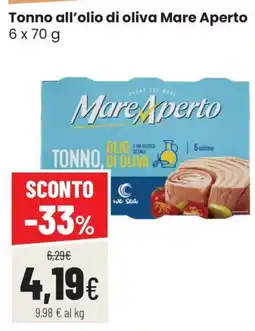 Coop Master Alleanza 3.0 Tonno all'olio di oliva Mare Aperto offerta