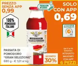 Todis Passata di pomodoro Gran Selezione offerta