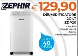 Todis Zephir deumidificatore offerta