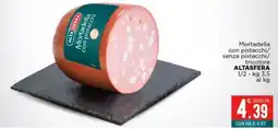 Altasfera Mortadella con pistacchi ALTA SFERA offerta