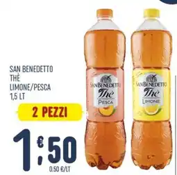 Gruppo Pascar San Benedetto Thè Limone/Pesca offerta