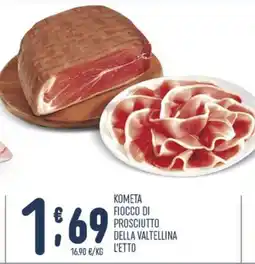 Gruppo Pascar Kometa Fiocco di Prosciutto della Valtellina offerta