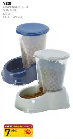 Arcaplanet Dispenser cibo summer offerta