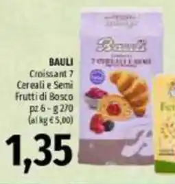 Emi Market Bauli Croissant 7 Cereali e Semi Frutti di Bosco offerta