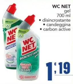Gruppo di Palo WC NET disincrostante offerta