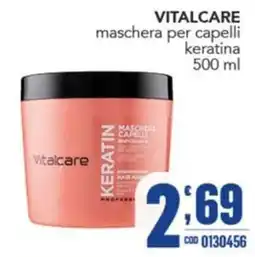 Gruppo di Palo Vitalcare maschera per capelli keratina offerta