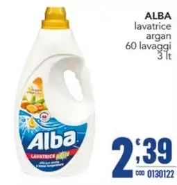 Gruppo di Palo Alba lavatrice argan offerta