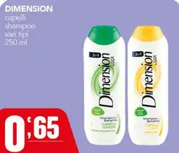 Gruppo di Palo Dimension shampoo capelli vari tipi offerta