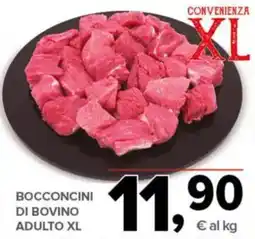 Todis Bocconcini di bovino adulto XL offerta