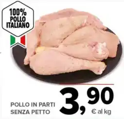Todis Pollo in parti senza petto offerta