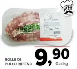 Todis Rolle di pollo ripieno offerta