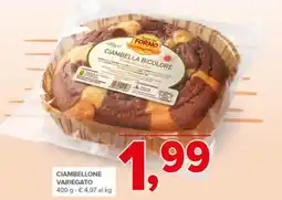 Todis Ciambella bicolore offerta