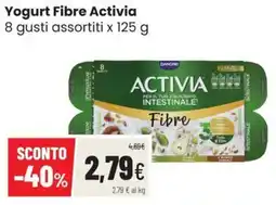 Coop Master Alleanza 3.0 Yogurt Fibre Activia offerta
