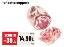 Coop Master Alleanza 3.0 Pancetta coppata offerta