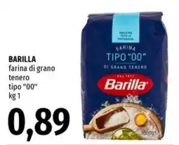 Famila Superstore Farina di grano tenero tipo "00" Barilla offerta