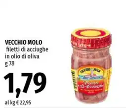 Famila Superstore Vecchio Molo filetti di acciughe offerta