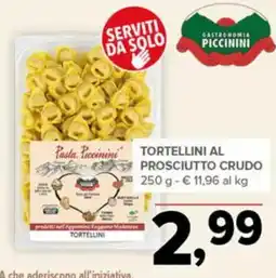 Todis Tortellini al prosciutto crudo offerta