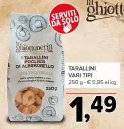 Todis Tarallini pugliesi di alberobello multicereali offerta