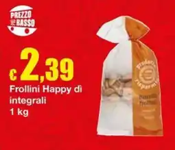 Sì con te Supermercati Frollini Happy di integrali offerta