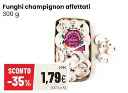 Coop Master Alleanza 3.0 Funghi champignon affettati offerta
