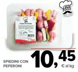 Todis Spiedini con peperoni offerta