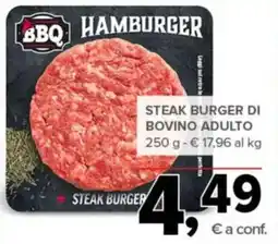 Todis Steak Burger Hamburger offerta