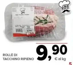 Todis Rollè di tacchino ripieno offerta