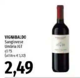 Emi Market Vignabaldo Sangiovese offerta