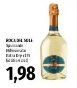 Emi Market Roca del Sole Spumante Millesimato Extra Dry offerta