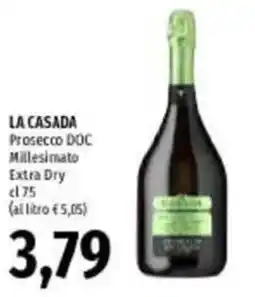 Emi Market La Casada Prosecco DOC offerta